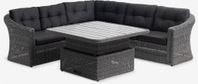 TAMBOHUSE Loungeset TAMBOHUSE 5-sits grå