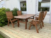 Utemöbler Teak