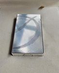 ST Dupont silver tändare i originalkartong