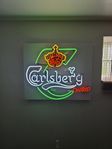skyltbelysning carlsberg 