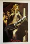 Litografi Madonna av Leif Zetterling