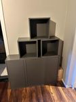 Eket Ikea vägghyllor kuber och skåp