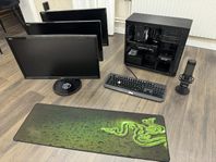 Gamingdator + Tillbehör