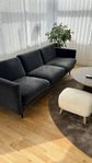 Osaka 3-sits soffa i sammet – stilren dansk design