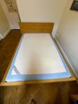 IKEA Säng-MALM Sängstomme-SULTAN Mellanmadrass (140 cm)