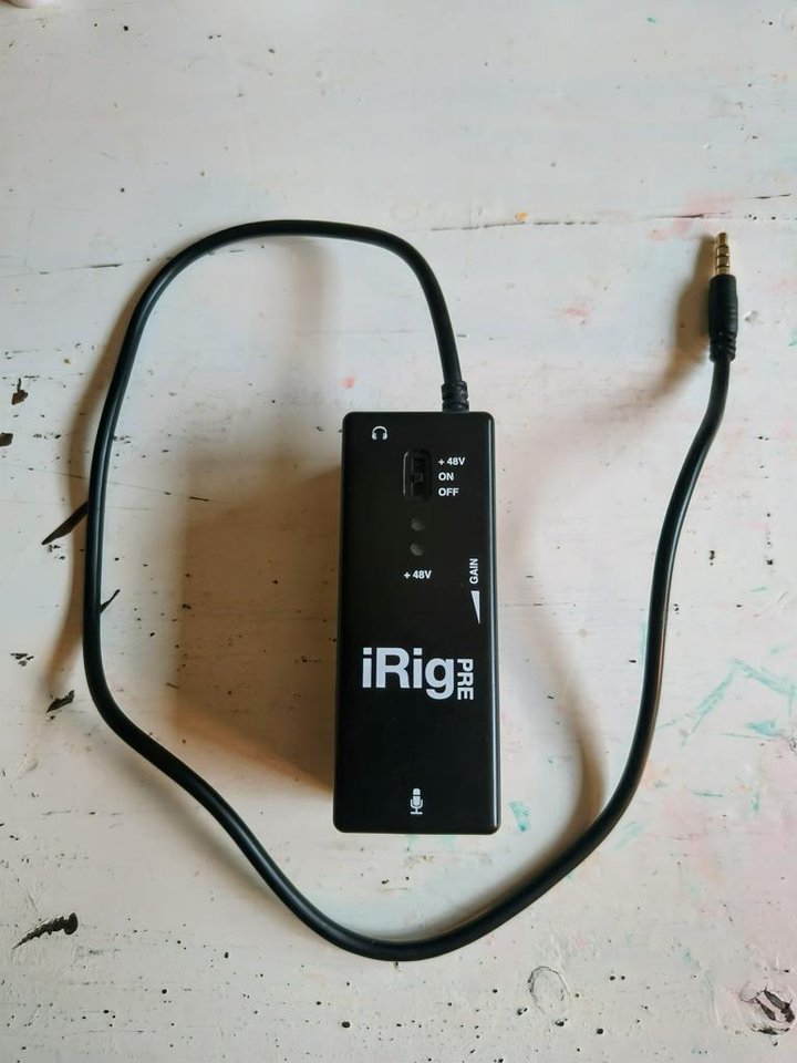 iRig PRE - Preamp för iPad, i...