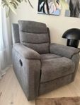 recliner fåtölj i nyskick 