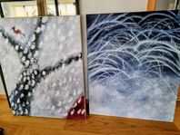 Stora canvastavlor 100 x 70 cm