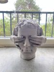 fin skulptur av Lena Bjerre 