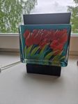 HELJÄ LIUKKO-SUNDSTRÖM. TAVLA, glas, IIttala