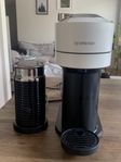 Vertuo Next + Mjölkskummare Espresso machine milk frother