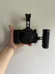 Sony ZV-E10 + Proffsrigg & Tillbehör – Komplett kit