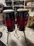 congas och bongos Meinl Headliner med stativ