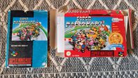 Super Mario Kart Box och manual