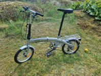 2 st ihopfällbara cyklar