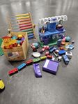 Lego  pepapig hus figurer och diverse 