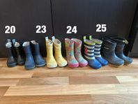 Skor och stövlar, storlek 21, 23-26