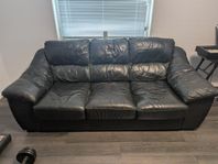 Gratis läder soffa vid upphämtning 