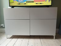 bestå tv-bänk 2xlådor