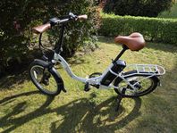 Ihopfällbar elcykel sexväxlad
