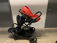 Duovagn Barnvagn Cybex Gazelle S + Cloud Z babyskydd