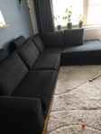 3-sits soffa med divan 