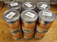 Ronseal hårdvaxolja matt 12x0,75 l burkar, dvs 9 liter.