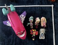 shopkins dockor och flygplan 