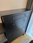 Ikea Hemnes skoskåp svart