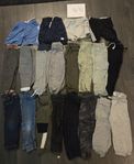 Klädpaket med shorts/byxor i strl 86/92