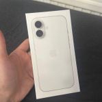 Iphone 16 128GB White Oöppnad