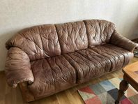 soffa buffel skin välanvänd