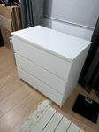 vit ikea byrå 
