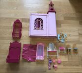 Barbie Prinsess Slott med tillbehör