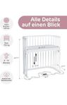 Oanvänt Babybay Boxspring 