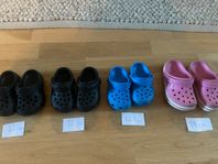 Foppatofflor, crocs