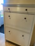 HEMNES skoskåp med 2 fack – vitt