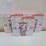 3 x Pokémon 151 Japanska booster boxar