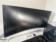AOC 34” välvd widescreen gamingskärm