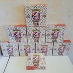 9 x Pokémon 151 Japanska booster boxar