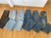 Jeans, tröjor XS/S/36/170