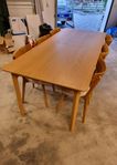 Matbord ikea och stolar Mio