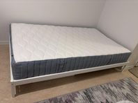 120cm VÅGSTRANDA mattress and VEVELSTAD Bed frame
