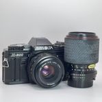Minolta X-300 – Minolta MD 50mm f/2 &Tokina 70–210mm zoo