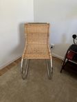 Bauhaus Chair MI04 – Chrome Frame Natural Cane
