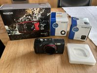 Olympus Tough TG-6 och Sony Cybershot DSC HX20V