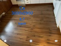 Laminat golv med Vacker Trästruktur  Brun