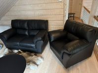 soffgrupp fåtölj