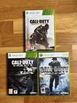 3 x Call of Duty Spel