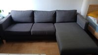 Soffa med schäslong